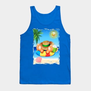 Summer Relax on the Sea Tank Top